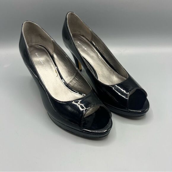 Bandolino Black Open Toe Heels Pumps - Picture 9 of 9